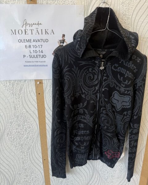 Uus! Fox Racing lukuga must kampsik XS