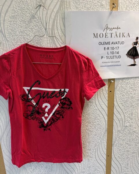Guess roosa t-särk S