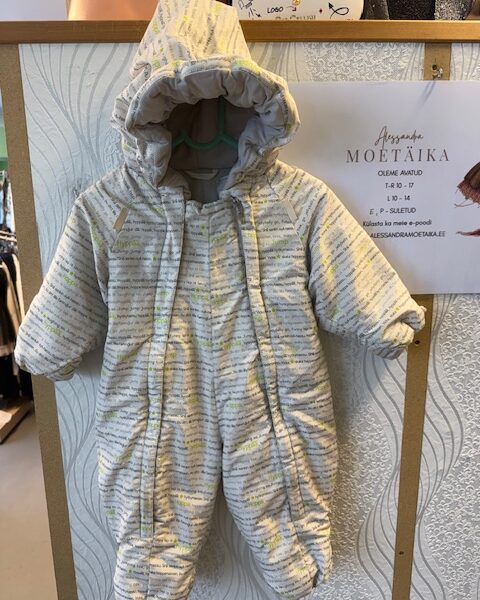 Beebikombe puuvilla voodriga 68-74